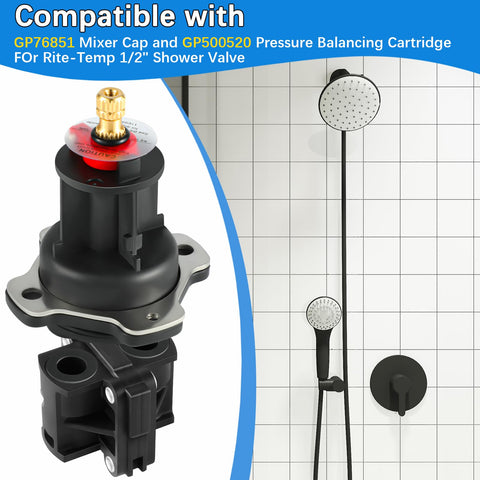 Tanxury brass and plastic construction; durability and leak resistance.