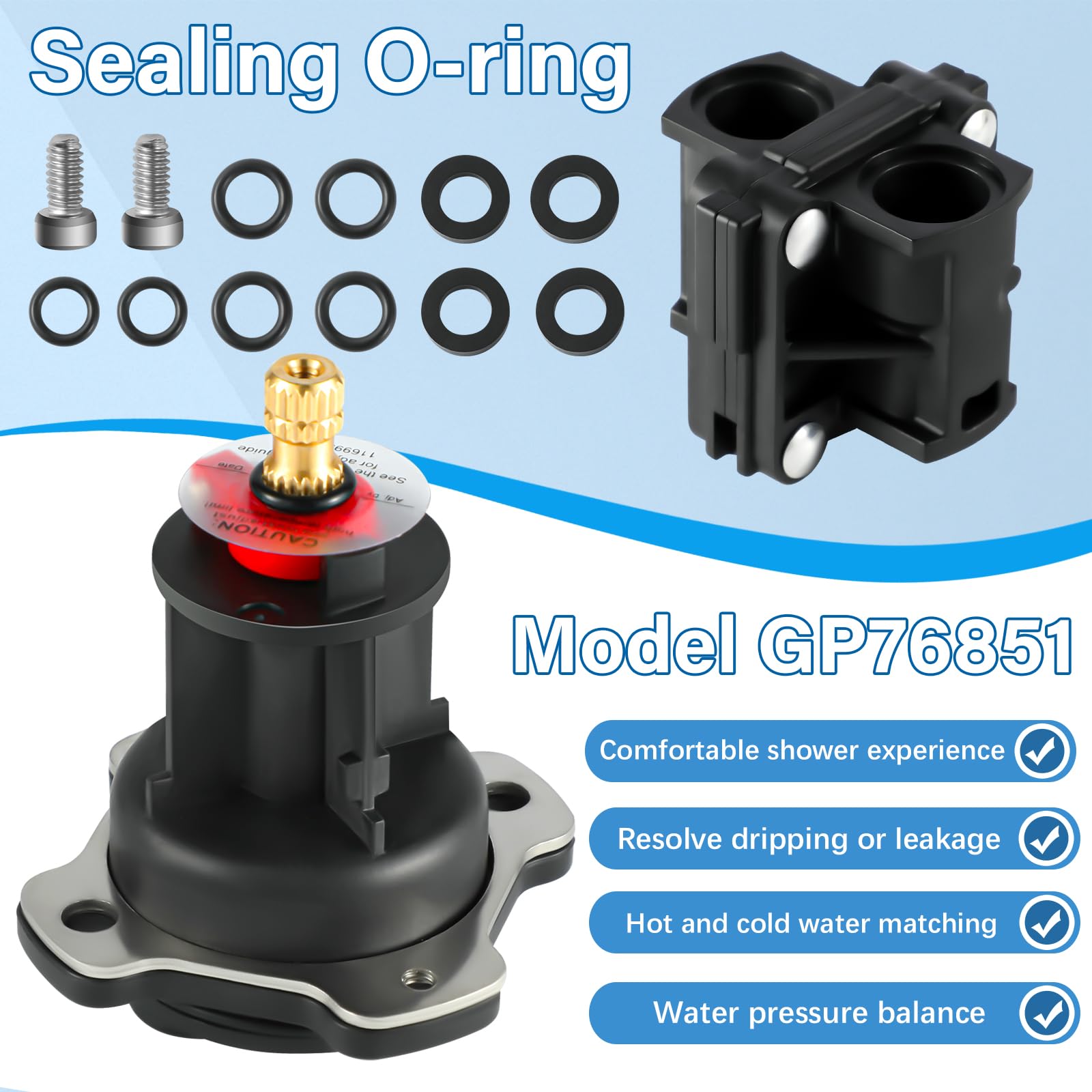 Tanxury GP500520 balancing unit close-up; precise balance for steady water flow.