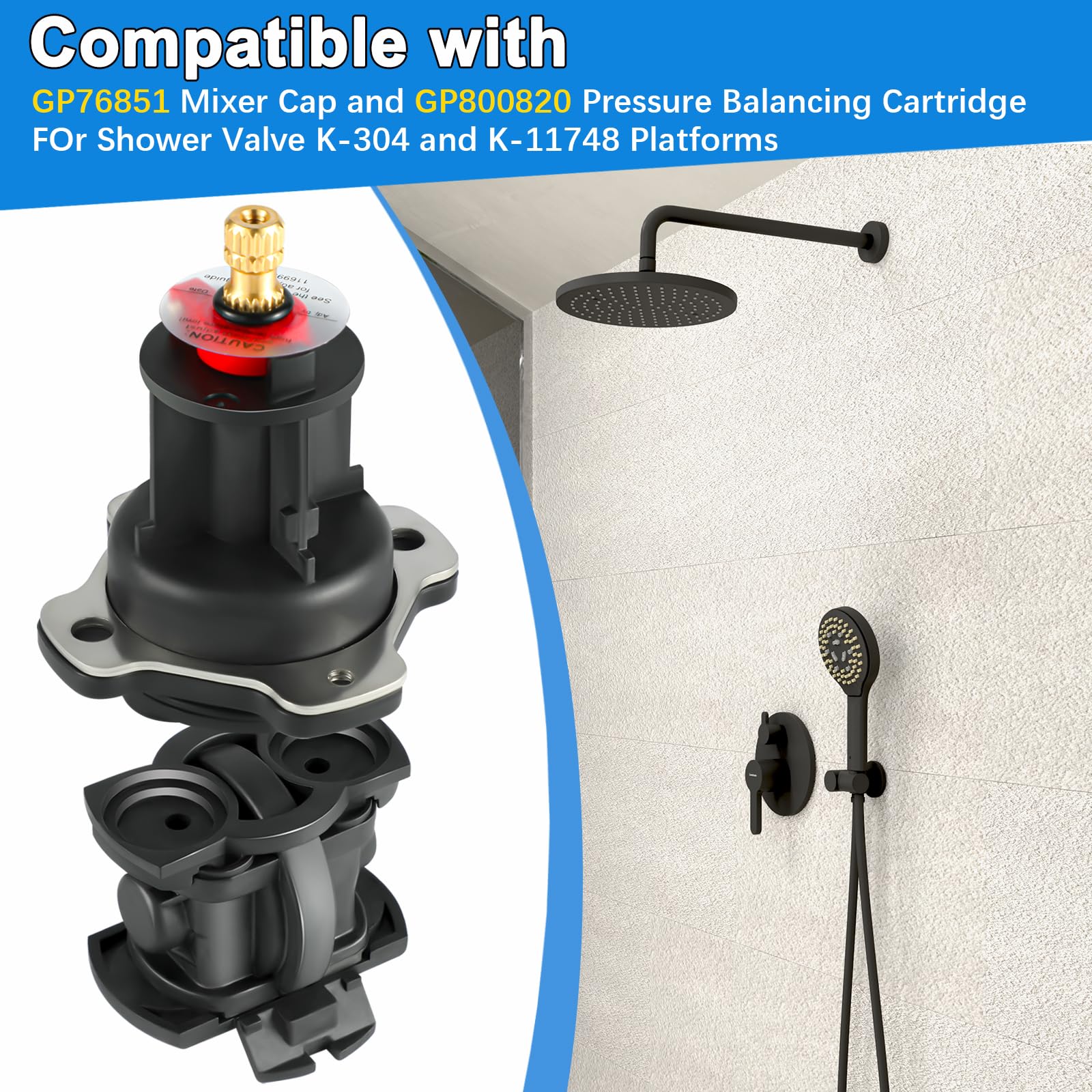 Tanxury GP77759 included component enhances valve compatibility.