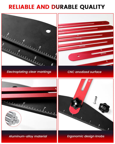 TANYO includes extension rods for flexible length adjustments up to 60 inches