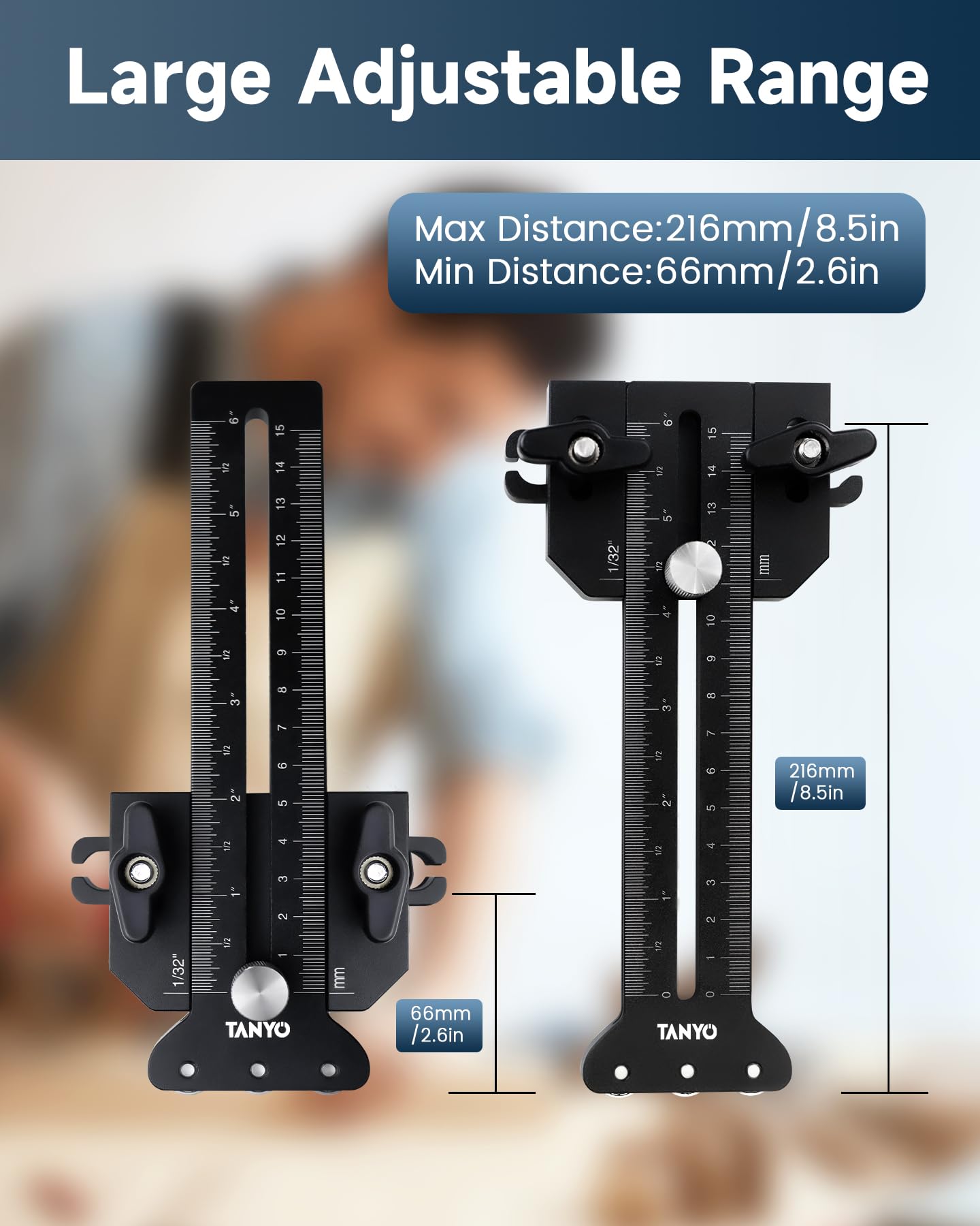 TANYO jig pulley assembly close-up shows upgraded three-pulley design advantages