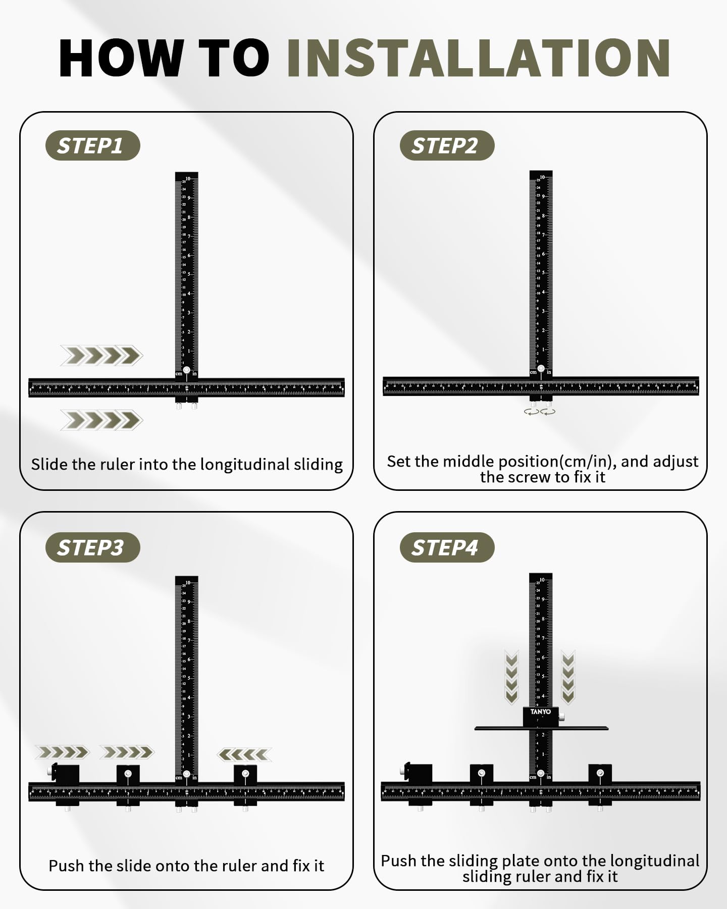 TANYO professional woodworking tool versatile for multiple scenes
