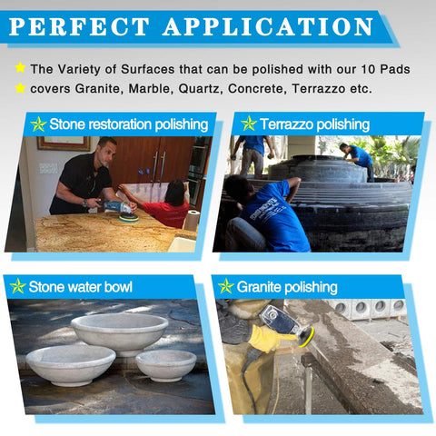 Tanzfrosch 800-grit pad provides refined edges and smoother planes.