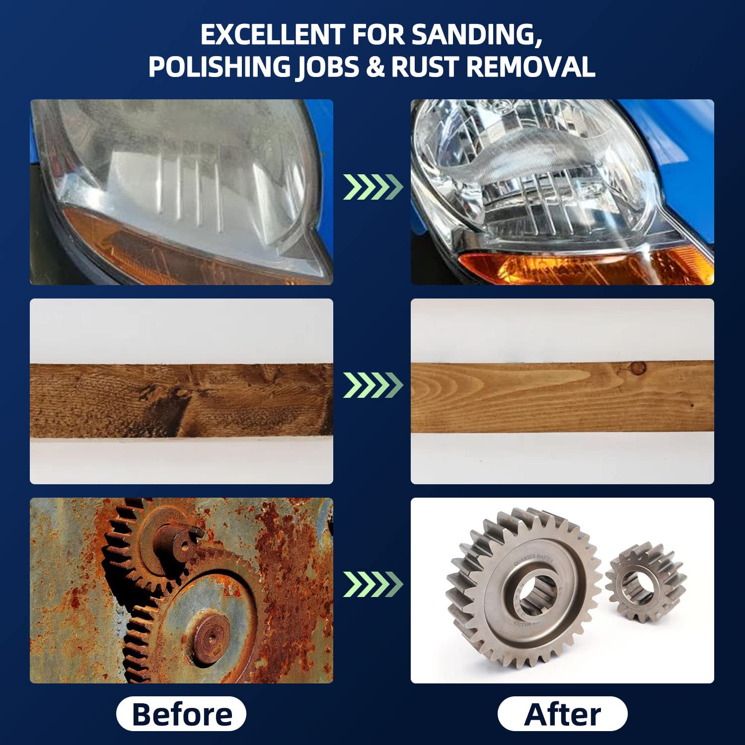 Tanzfrosch black sanding discs for base prep and finishing