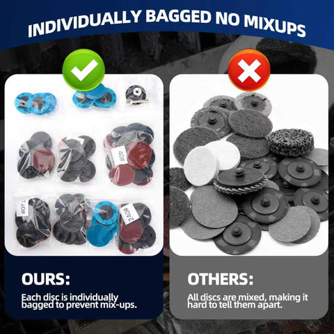 Tanzfrosch quick-change disc holder 1/4 inch enabling fast, secure disc changes