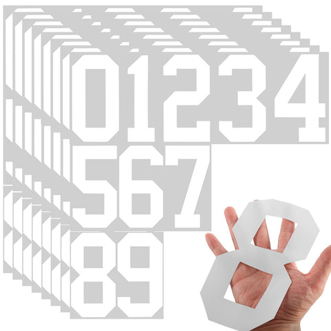 TaoBary mailbox numbers on eight sheets for clear address labeling