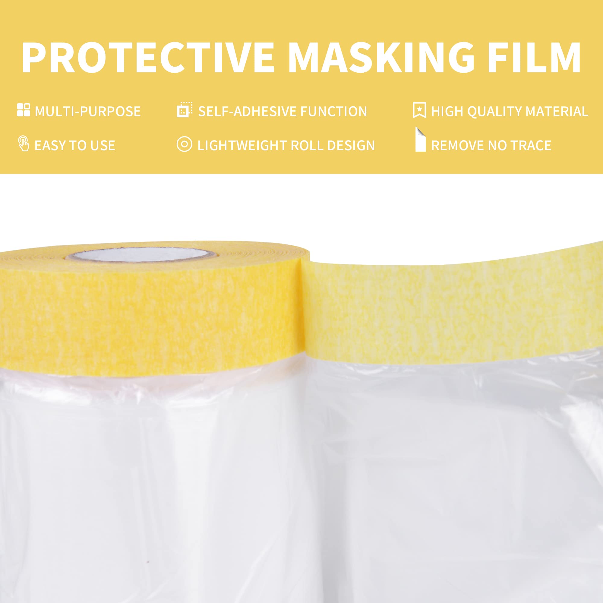 Tapebear covers furniture and floors to prevent dust and paint splatter