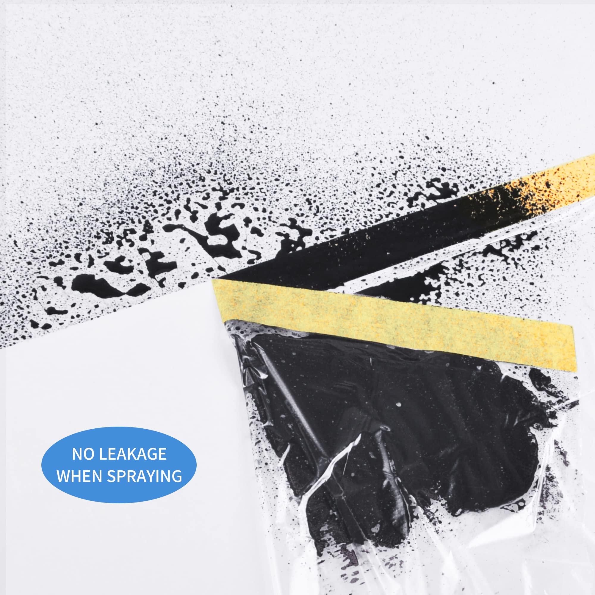 Tapebear paint protection film application on surfaces minimizes splatter