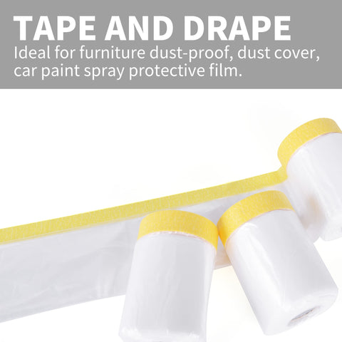 Tapebear roll-unfold design enables quick coverage for projects