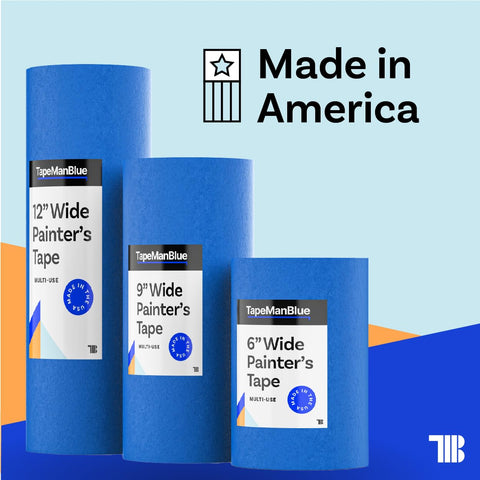 TapeManBlue saves time by covering large areas with one strip