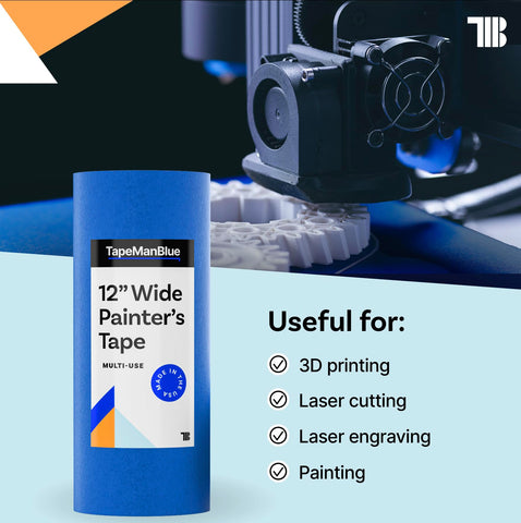 TapeManBlue USA-made tape supports reliable masking for projects