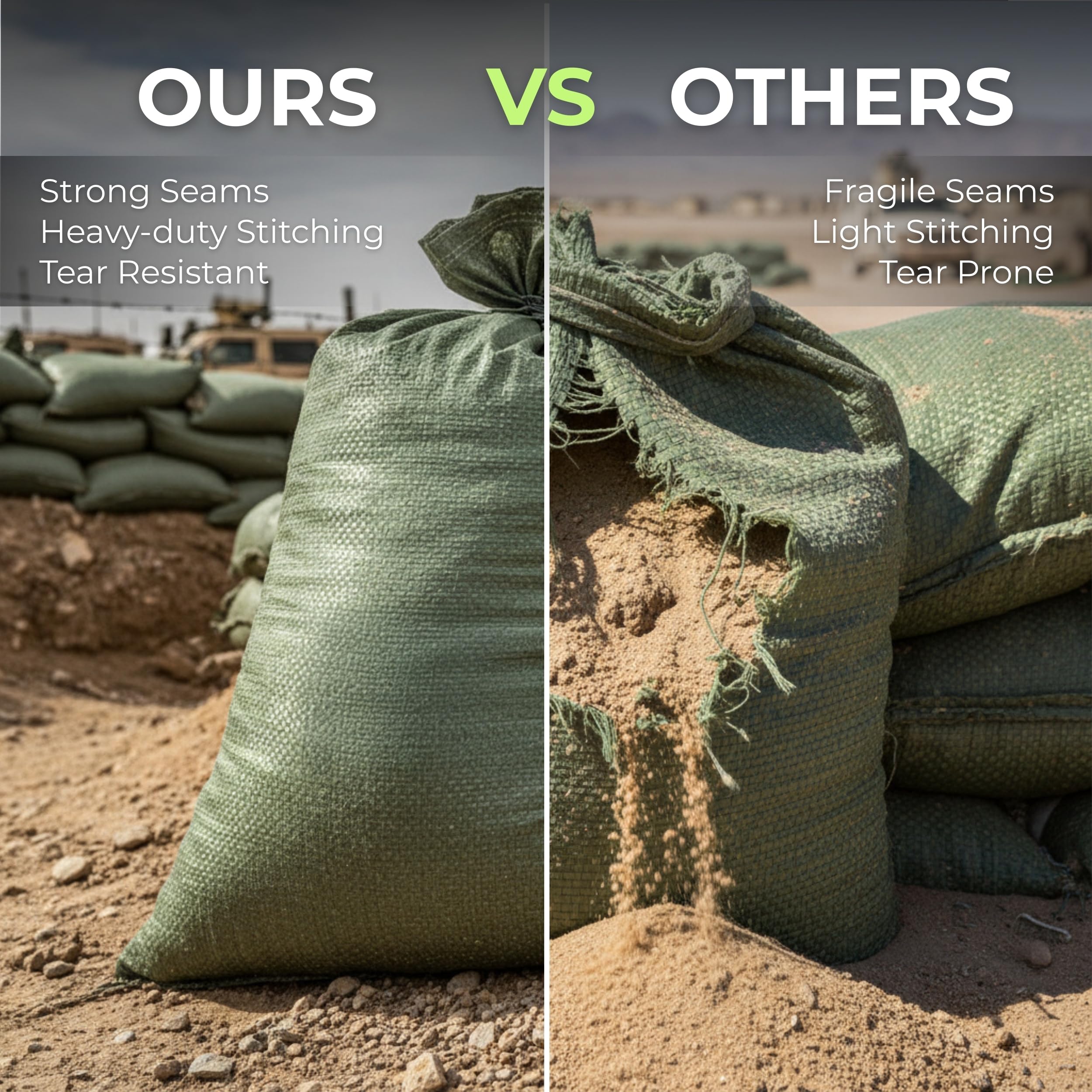 Tapix sandbags flood barricade setup demonstrating simple deployment