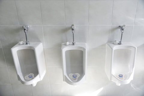 Tapix Urinal Screen Fragrance Release delivers ocean scent between flushes.