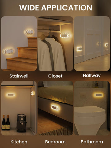 TAPTIM closet night light delivers visibility without glare