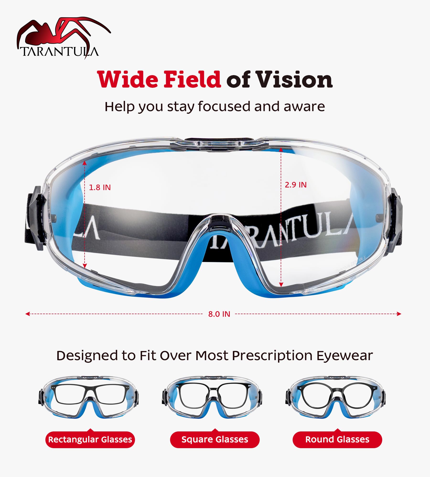 Tarantula wide panoramic view enhances workspace awareness