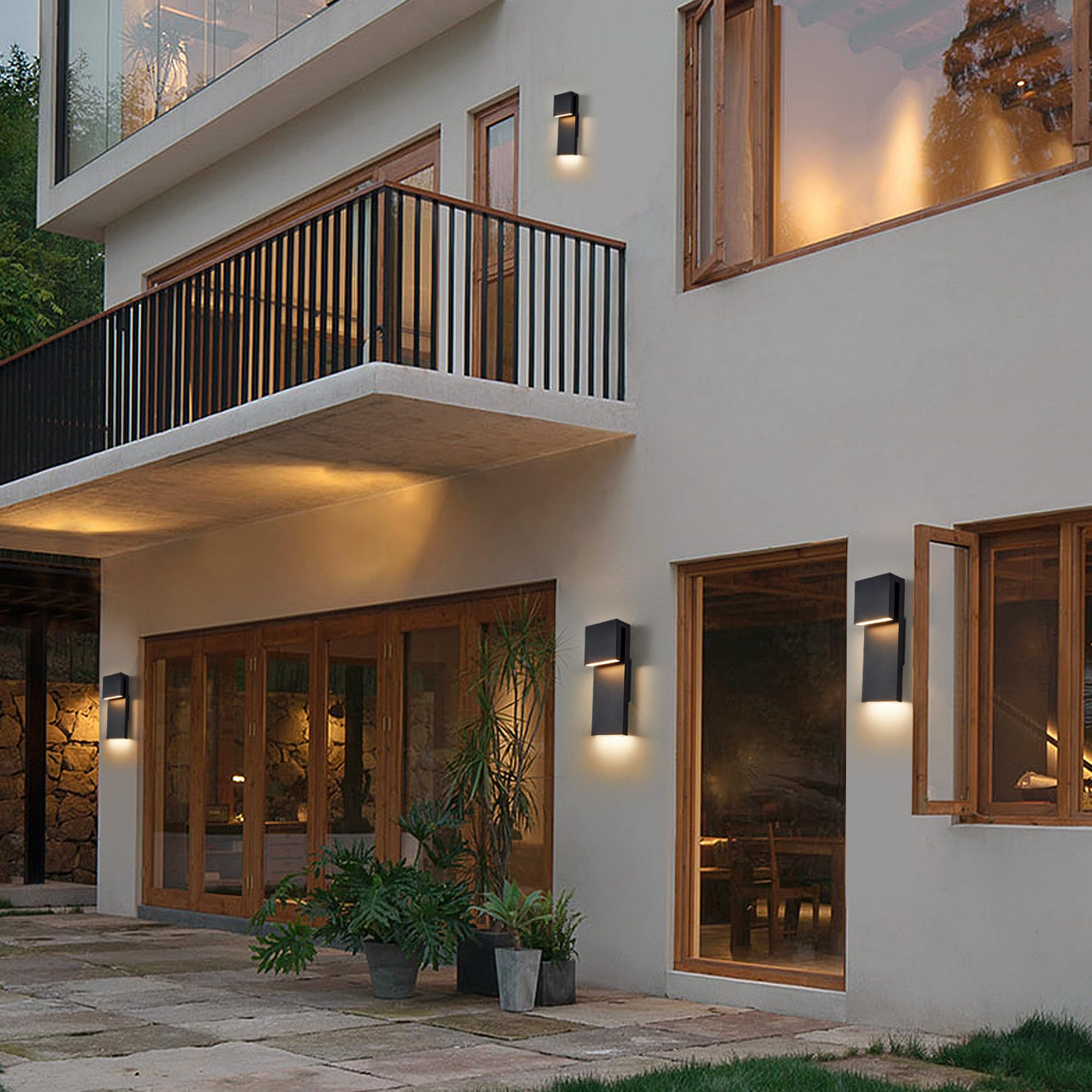 Tarentlight bright exterior lighting enhances security and curb value