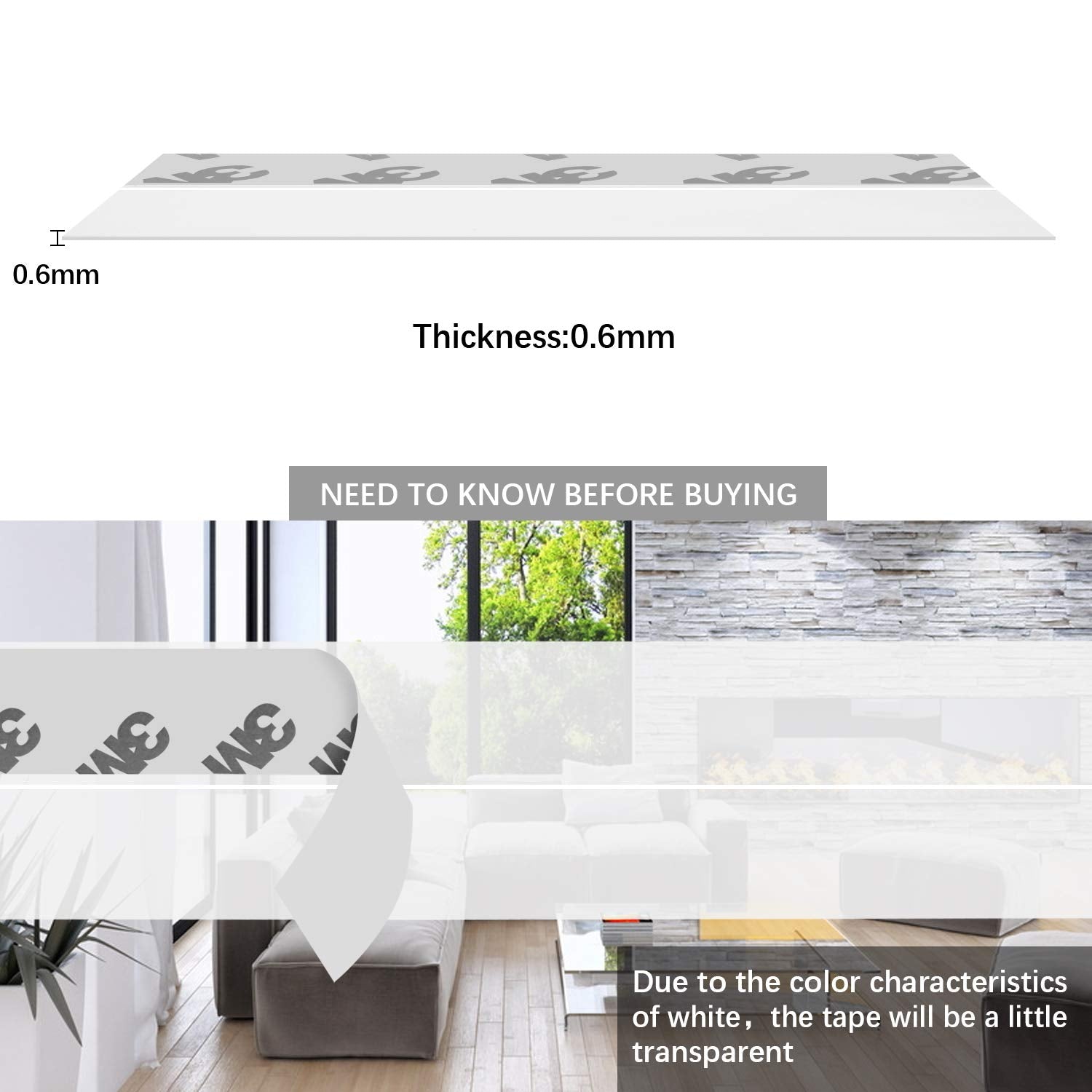 TAROSE door threshold seal reduces noise and improves comfort.