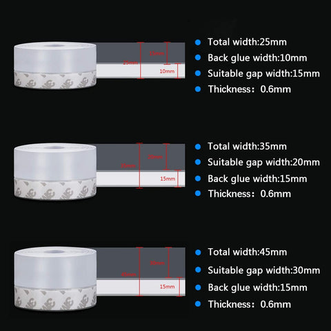 TAROSE adhesive back close-up shows flexible silicone that sticks to clean surfaces.