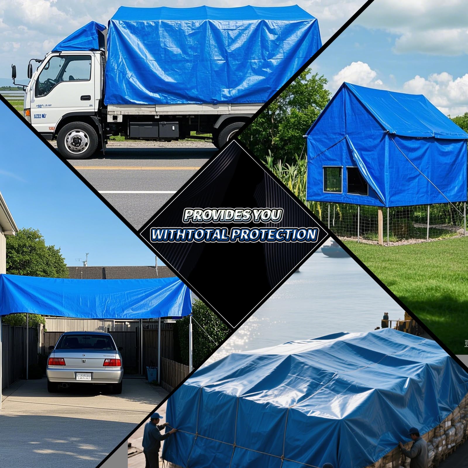 TA*RP YXCN tarp ideal for multi-purpose outdoor coverage and storage