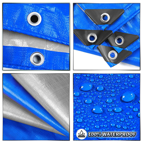 TA*RP YXCN tarp is waterproof for outdoor use