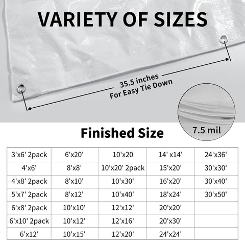 Tarpal all-purpose outdoor tarp suitable for many tasks and setups.