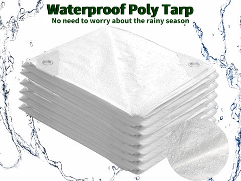TARPAL doublesided tarp with reinforced edges for durable, versatile use.