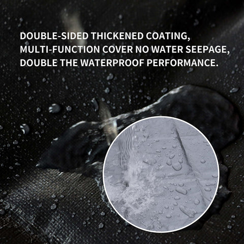 TARPAL waterproof-snow-protection highlights rain resistance for equipment and gear.