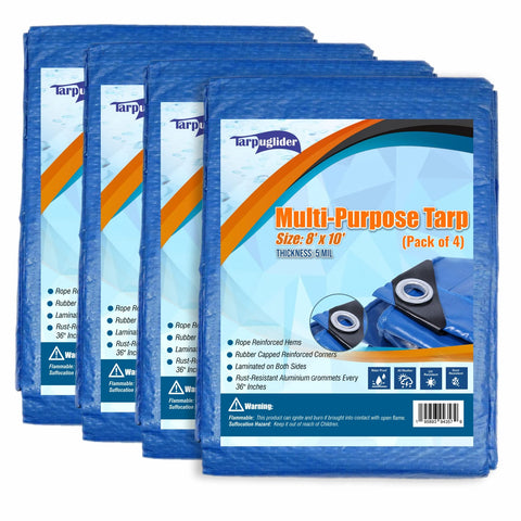 Tarpuglider blue tarp pack 4 protecting outdoor gear from rain