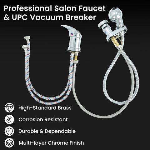 TaShow brass construction conveys sturdy reliability for daily salon tasks.
