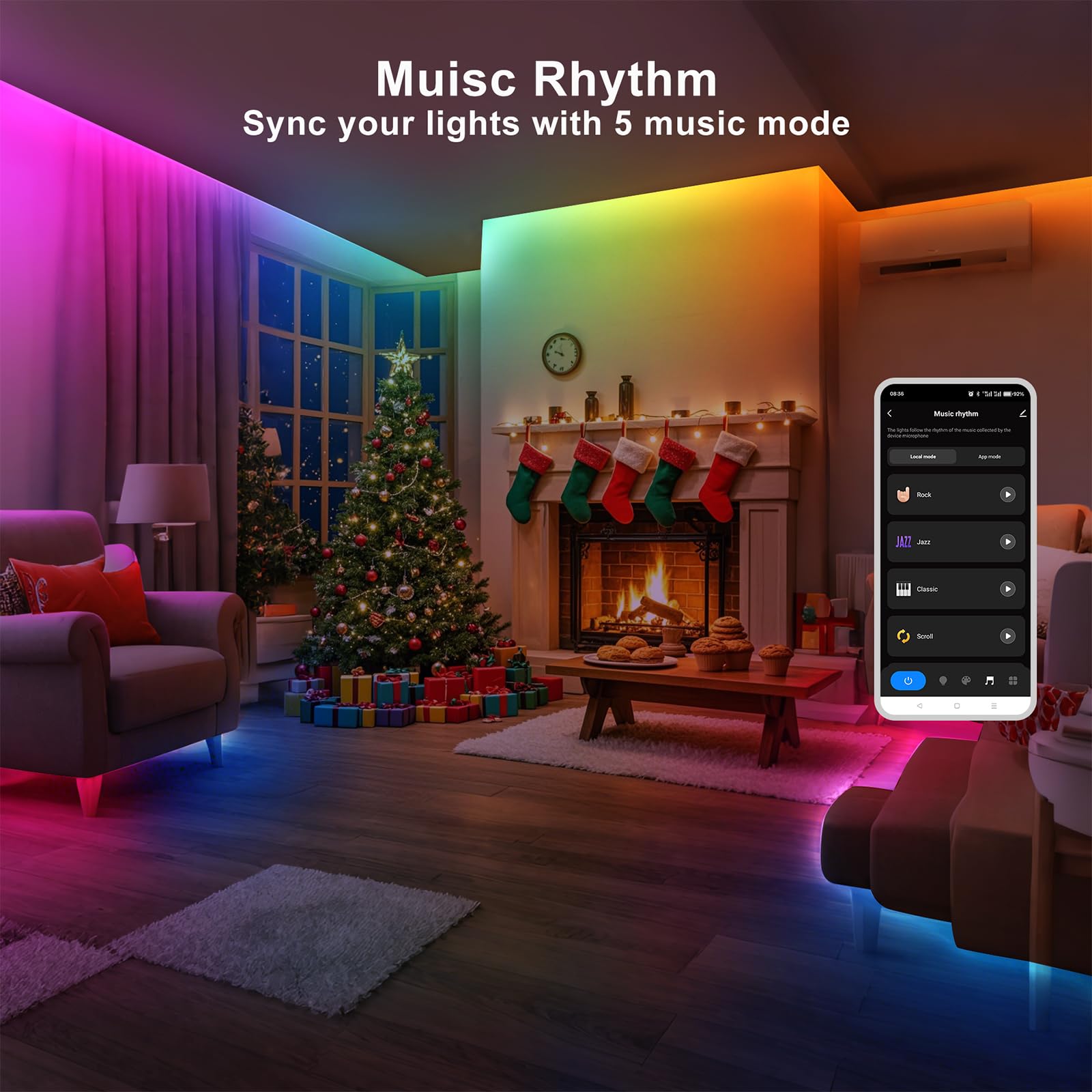 Tatazone strip app control for convenient lighting at home.