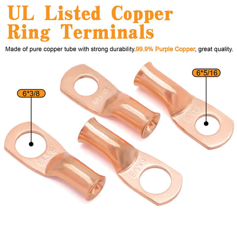 Taukealugs UL1015 CSA-rated wire ensures safe, reliable power transfer.