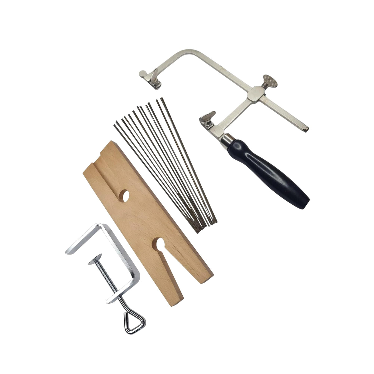 TAURISH adjustable saw frame for precise metal and wood cuts