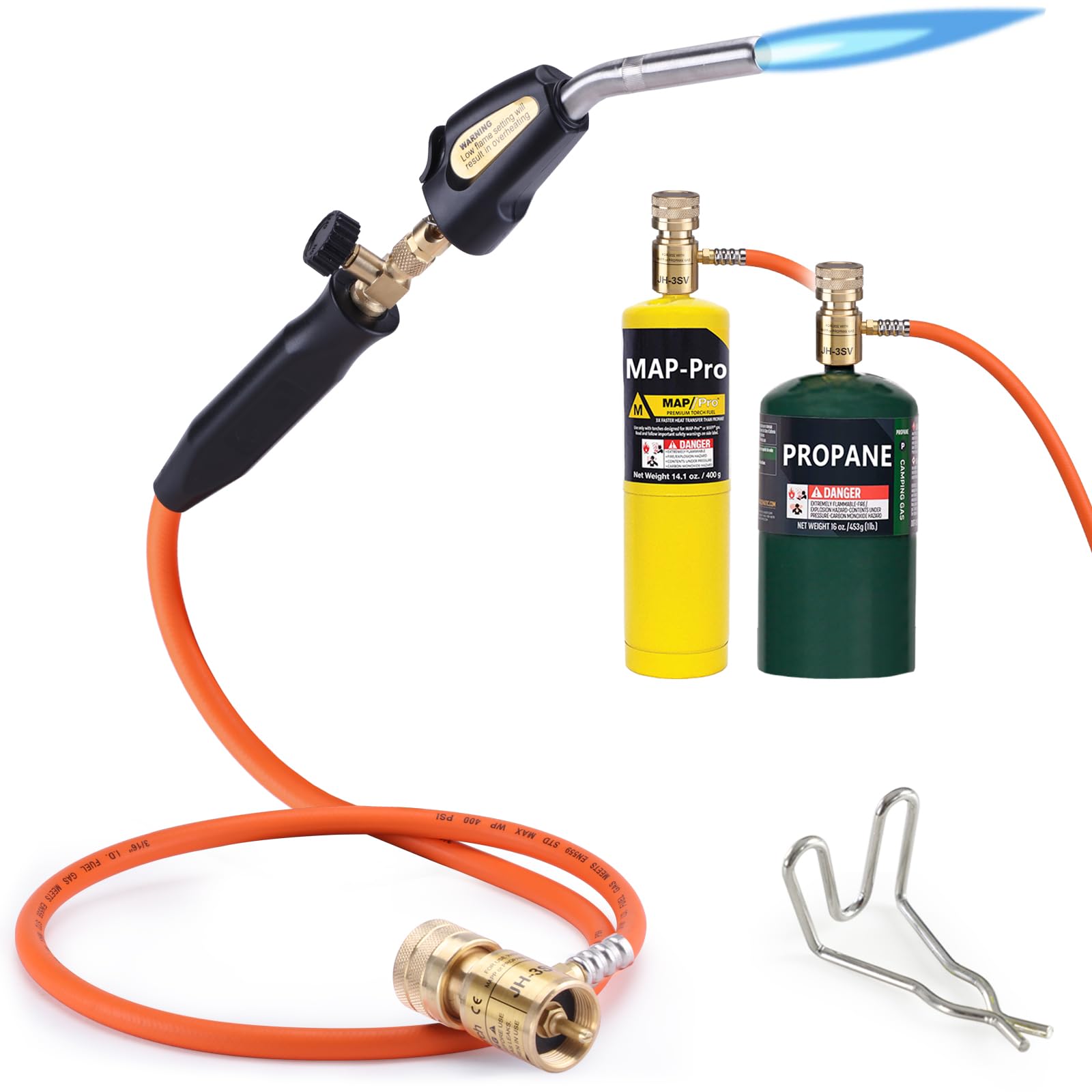 TAUSOM torch head with trigger start for precise heating.