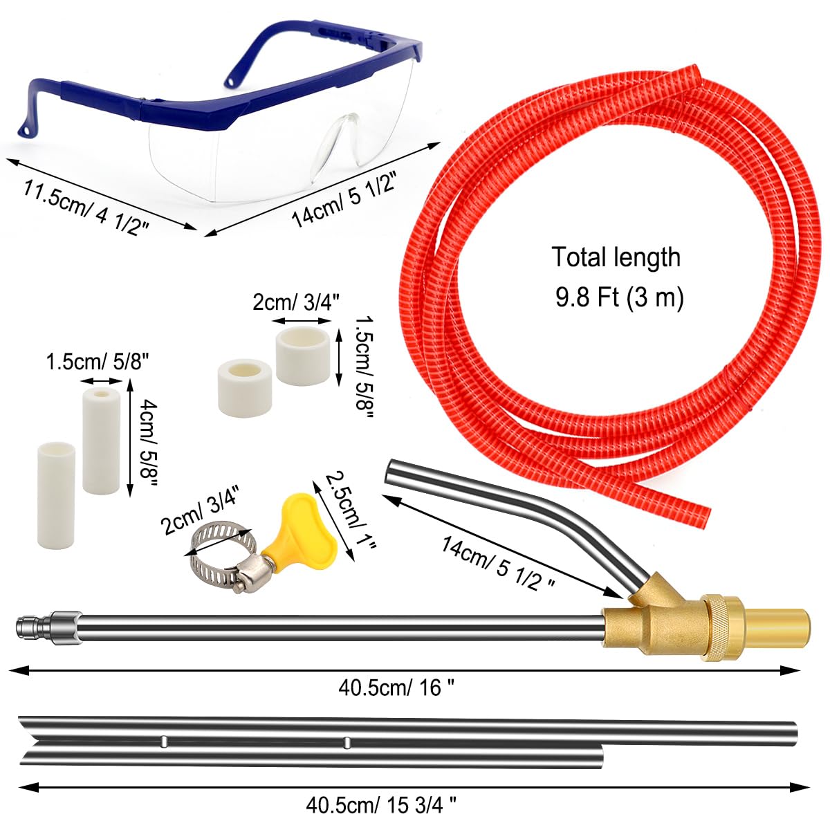 Tayapura ceramic nozzle set offers durable, repeatable performance for cleaner results