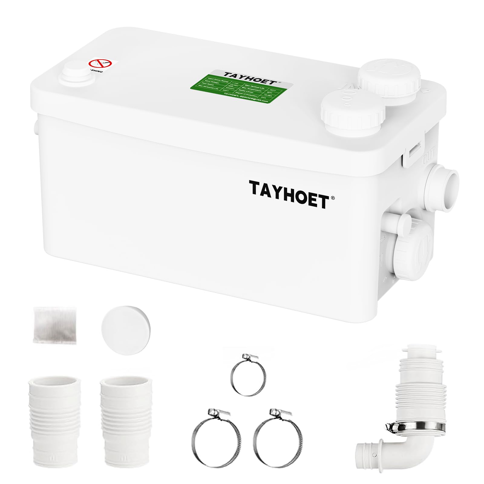 TAYHOET 11HP utility sump pump in box for basement setup
