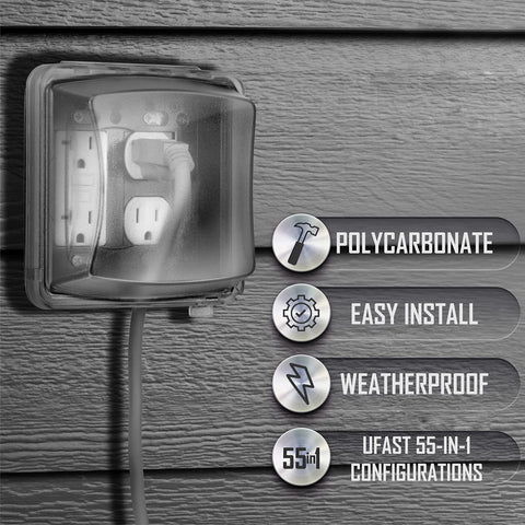 TayMac MM2410C Quick-Fit keyhole mount enables easy wall installation