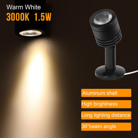 Taysing LED mini spotlight brightens plants with natural, soft light