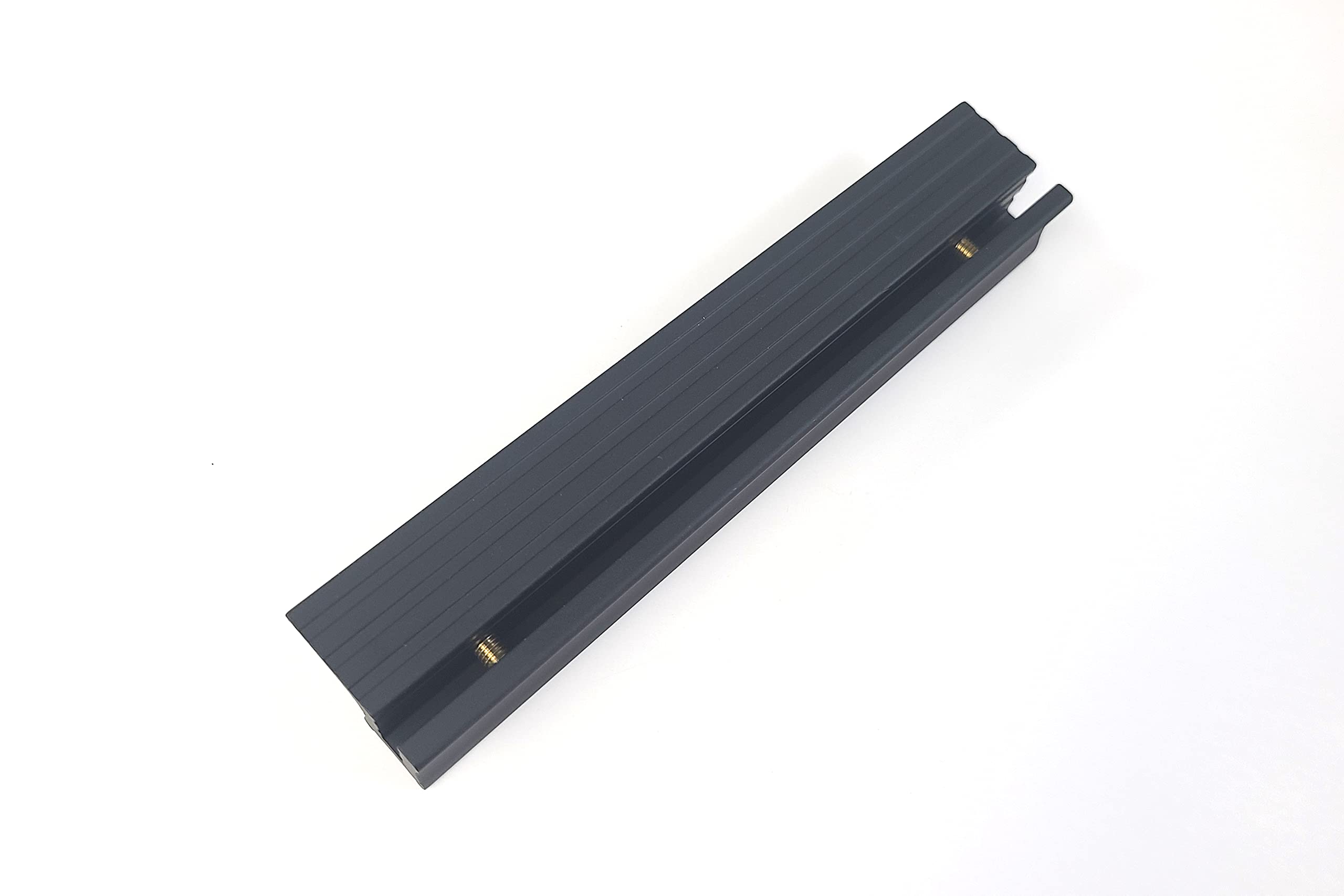Taytools removable square fence attached to framing square for steady measurements