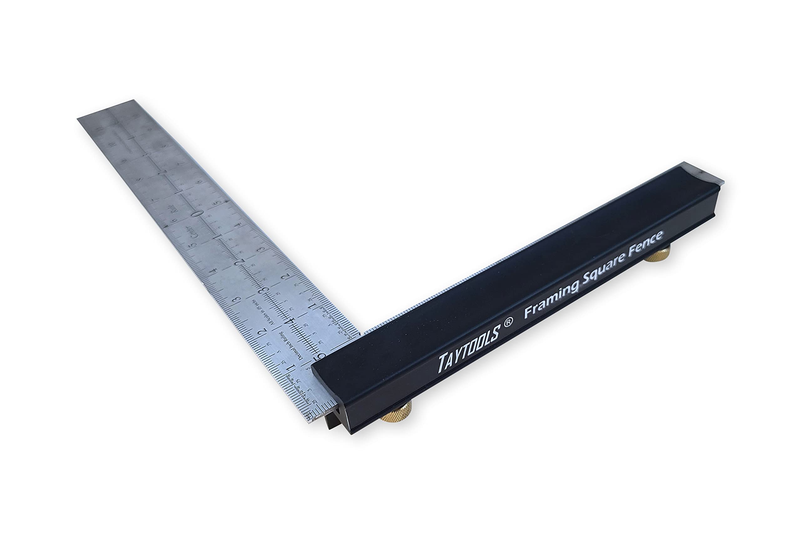 Taytools extruded aluminum construction ensures durability and lightness