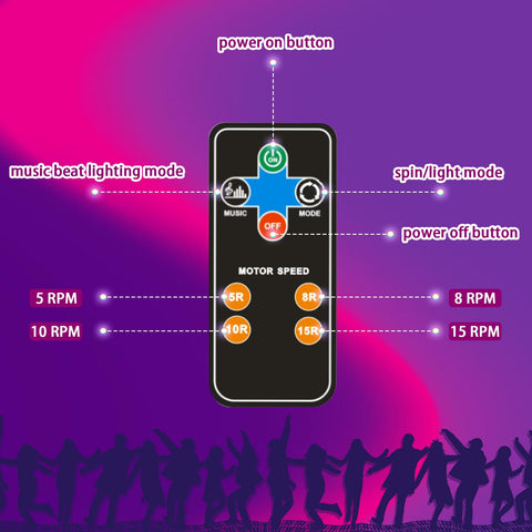 TAZKZZY color light options add mood variety to weddings, bars, and home parties.