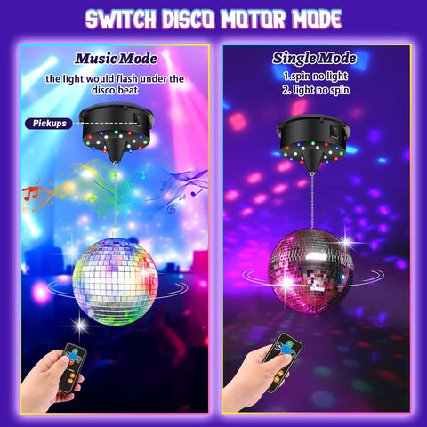 TAZKZZY music beat mode syncs lights to rhythm for lively dance moments.