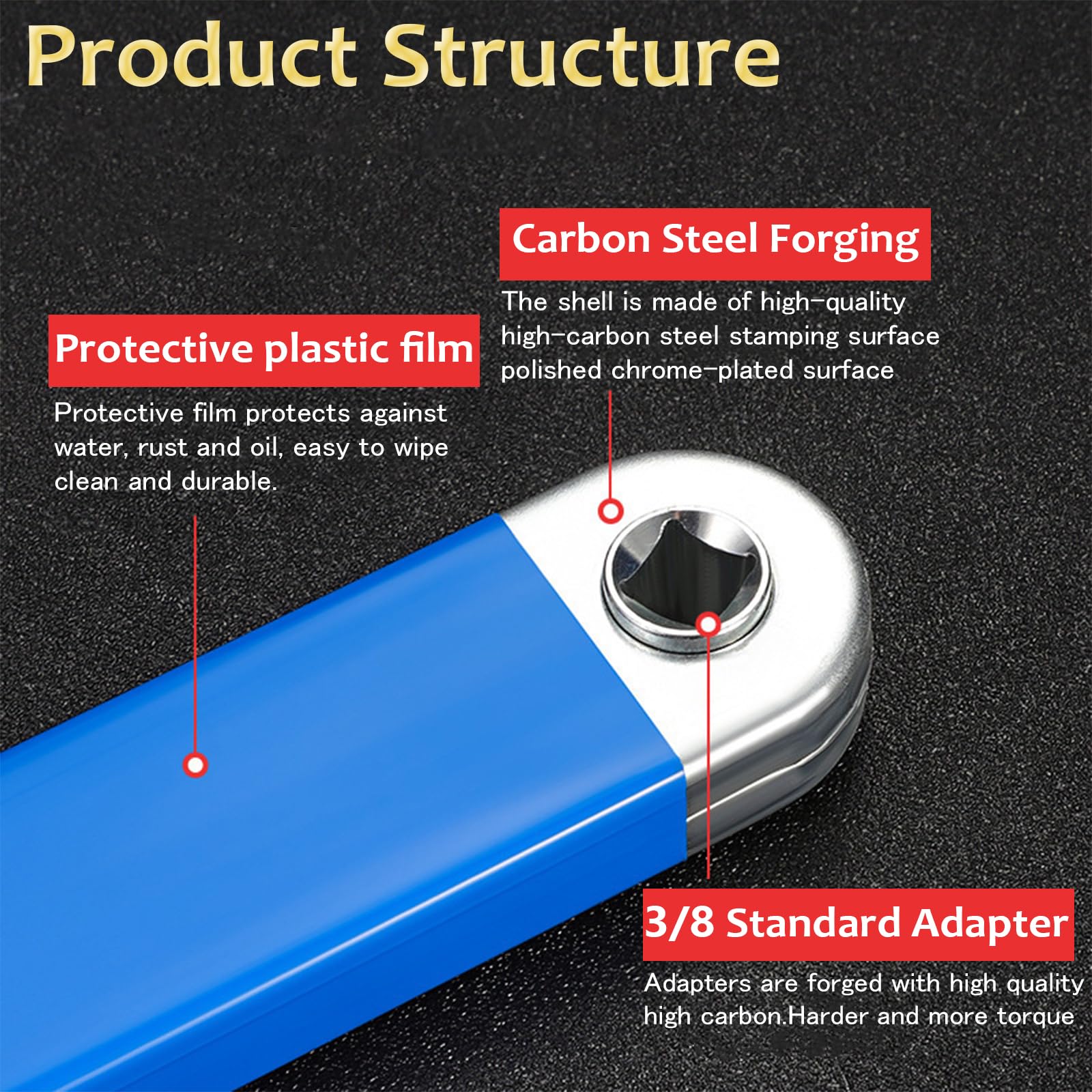 Tbantera heavy-duty steel construction with chrome finish for lasting durability.