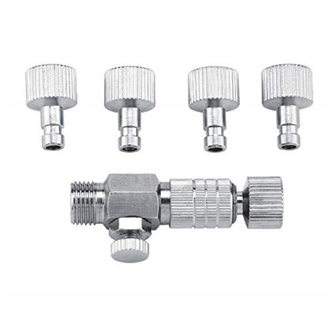 Tbest Harder Steenbeck swivel coupler for kink-free airbrushing workflows.