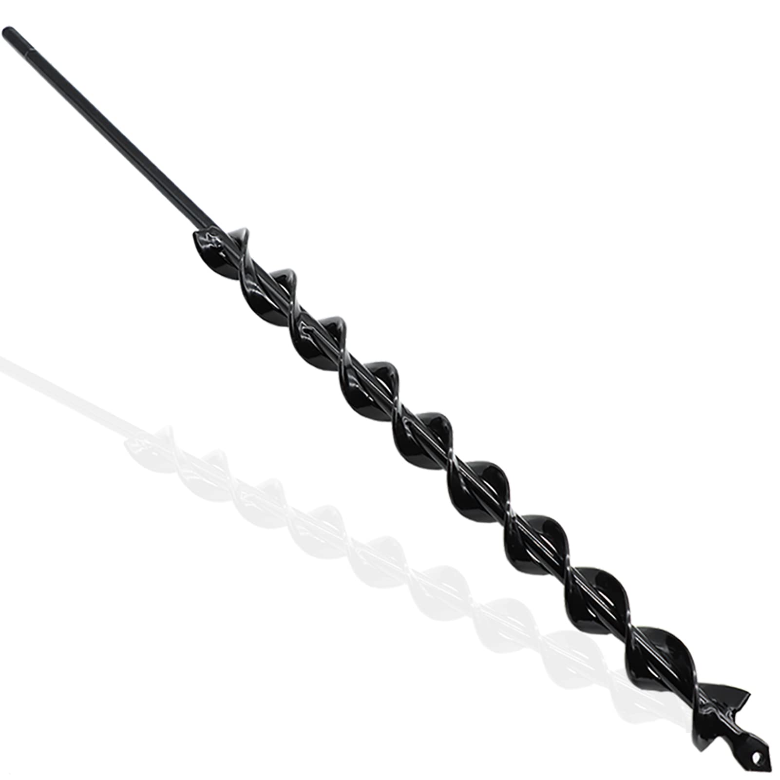 TCBWFY 24-inch planting auger with long handle for deep, clean holes.