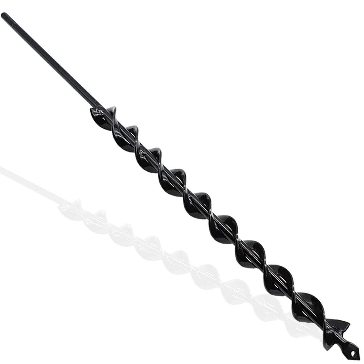 TCBWFY 24-inch planting auger with long handle for deep, clean holes.