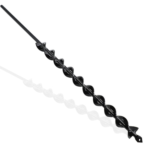 TCBWFY 24-inch planting auger with long handle for deep, clean holes.