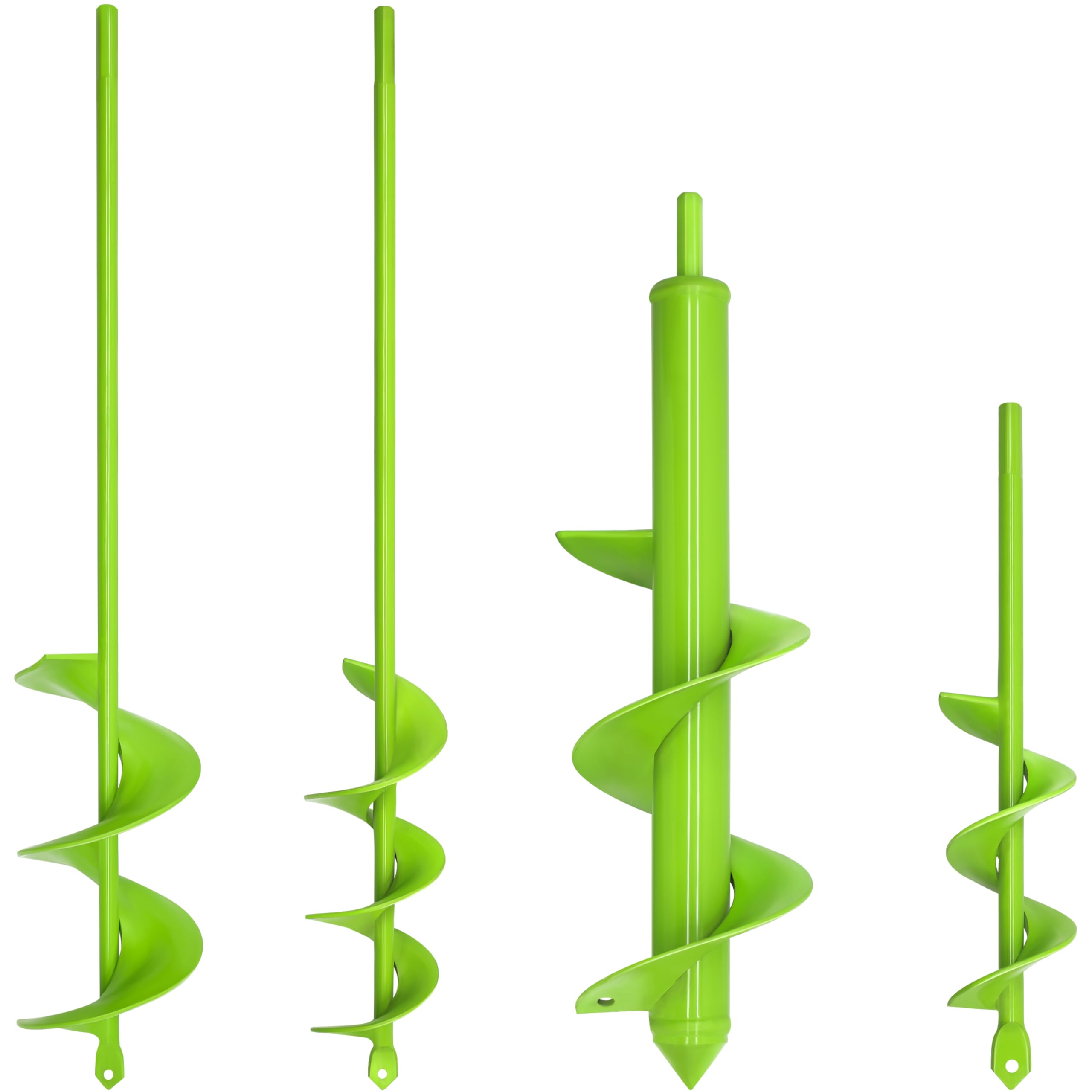 TCBWFY 4-pack garden auger bits displayed for posts and planting uses.