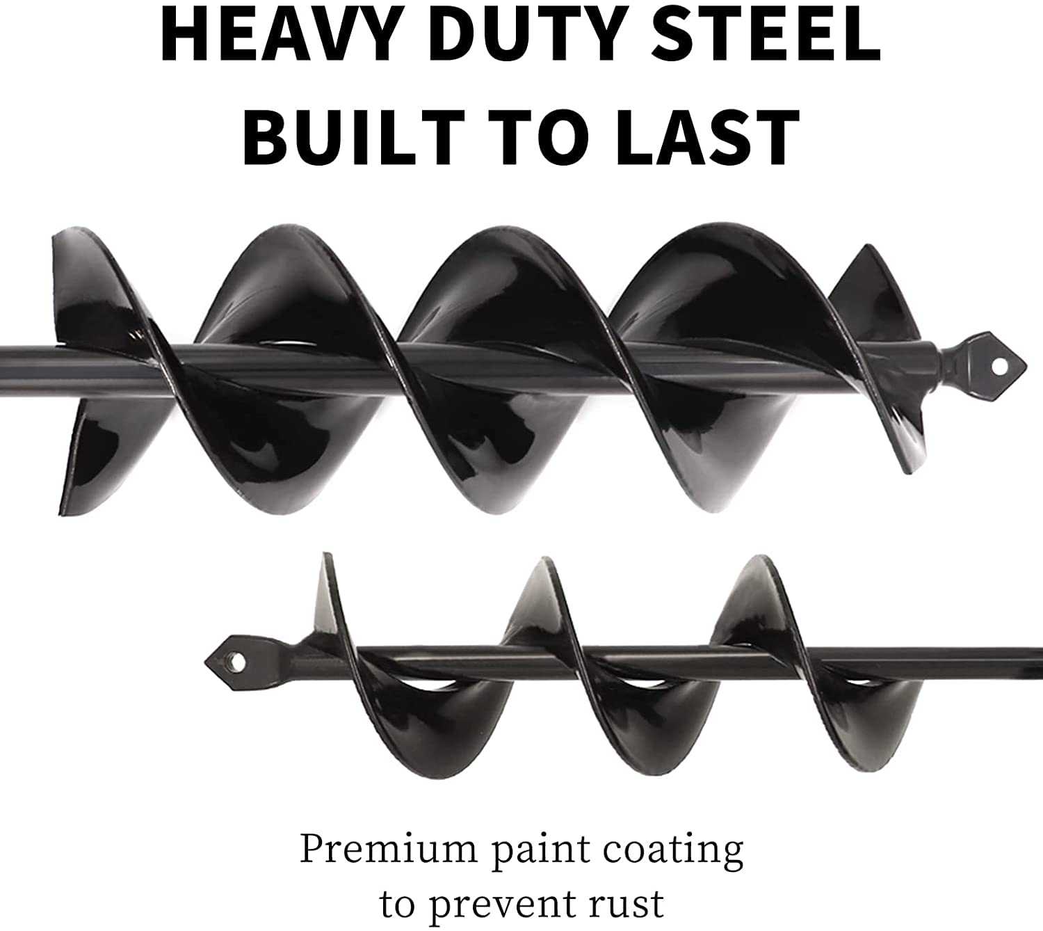 TCBWFY two-pack auger set enables planting different plants efficiently.