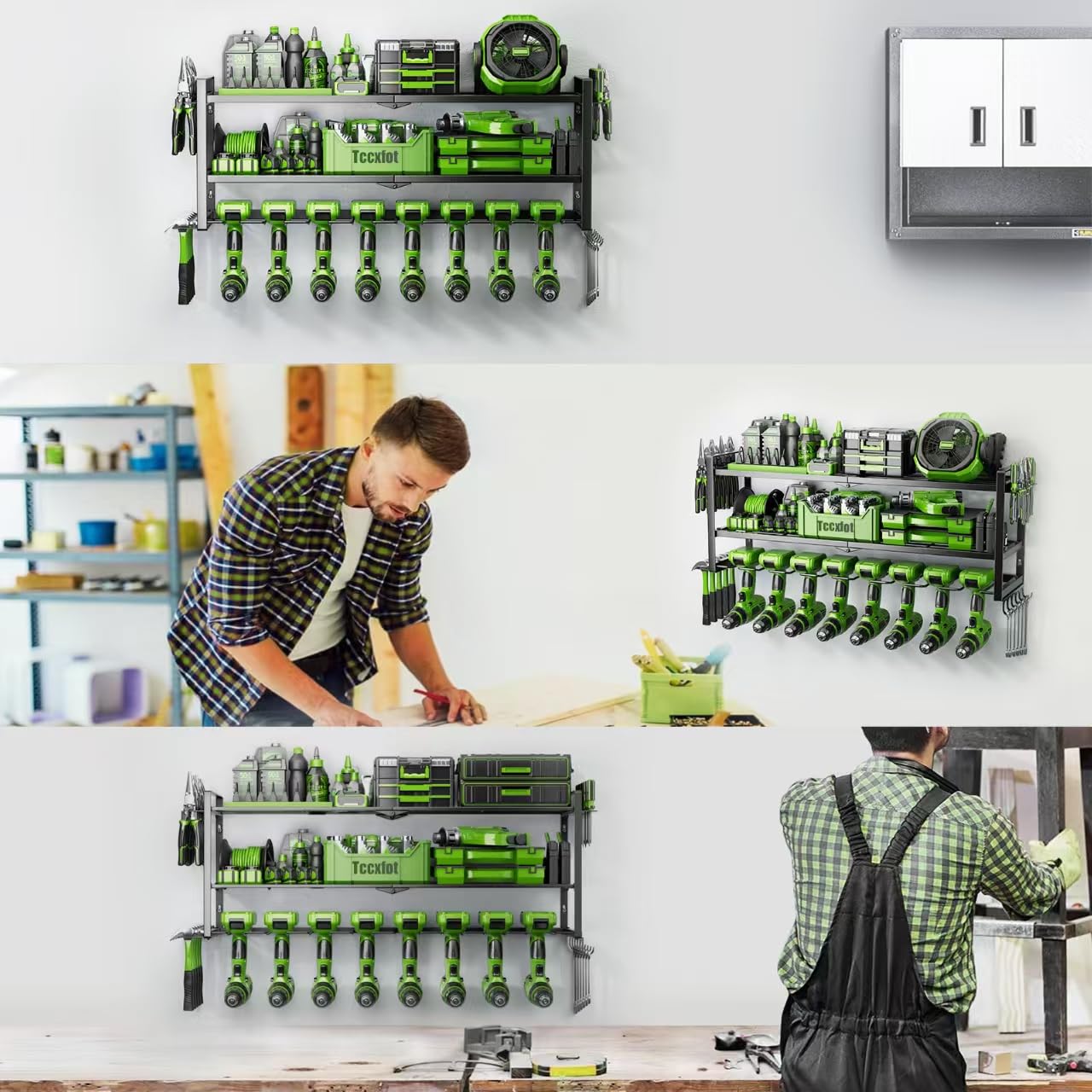 Tccxfot gift-worthy wall organizer ideal for father’s day or home workshop projects