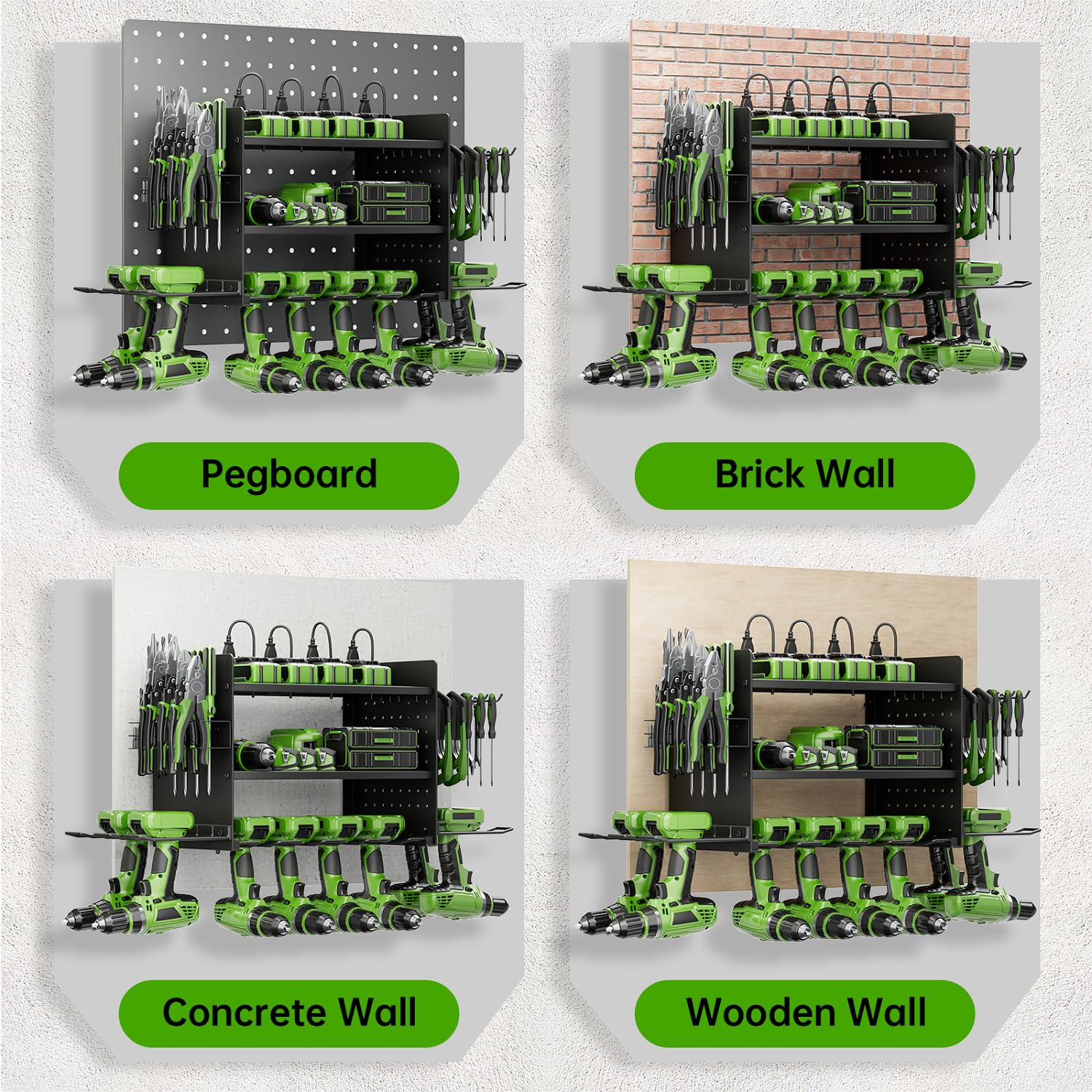 Tccxfot tool organizer suits workshops, garages, and toolrooms